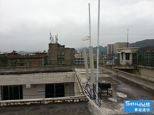  高昌某看守所大功率手机信号屏蔽器（白噪声）案例